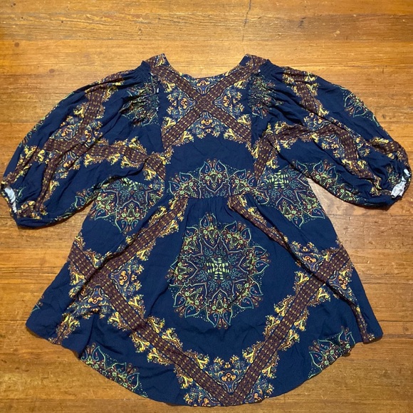 Free People V Neck Tunic #224N - Picture 5 of 6